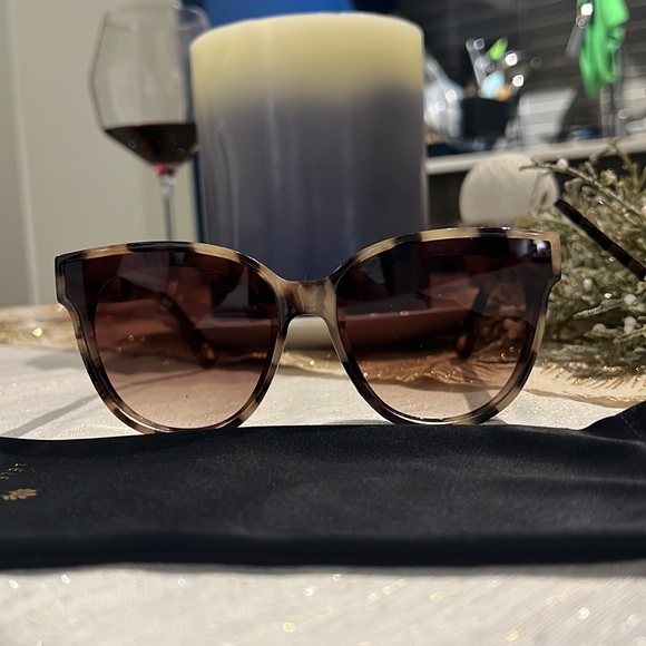 Lele Sadoughi Tortoise Brooklyn Sunglasses - Picture 2 of 6